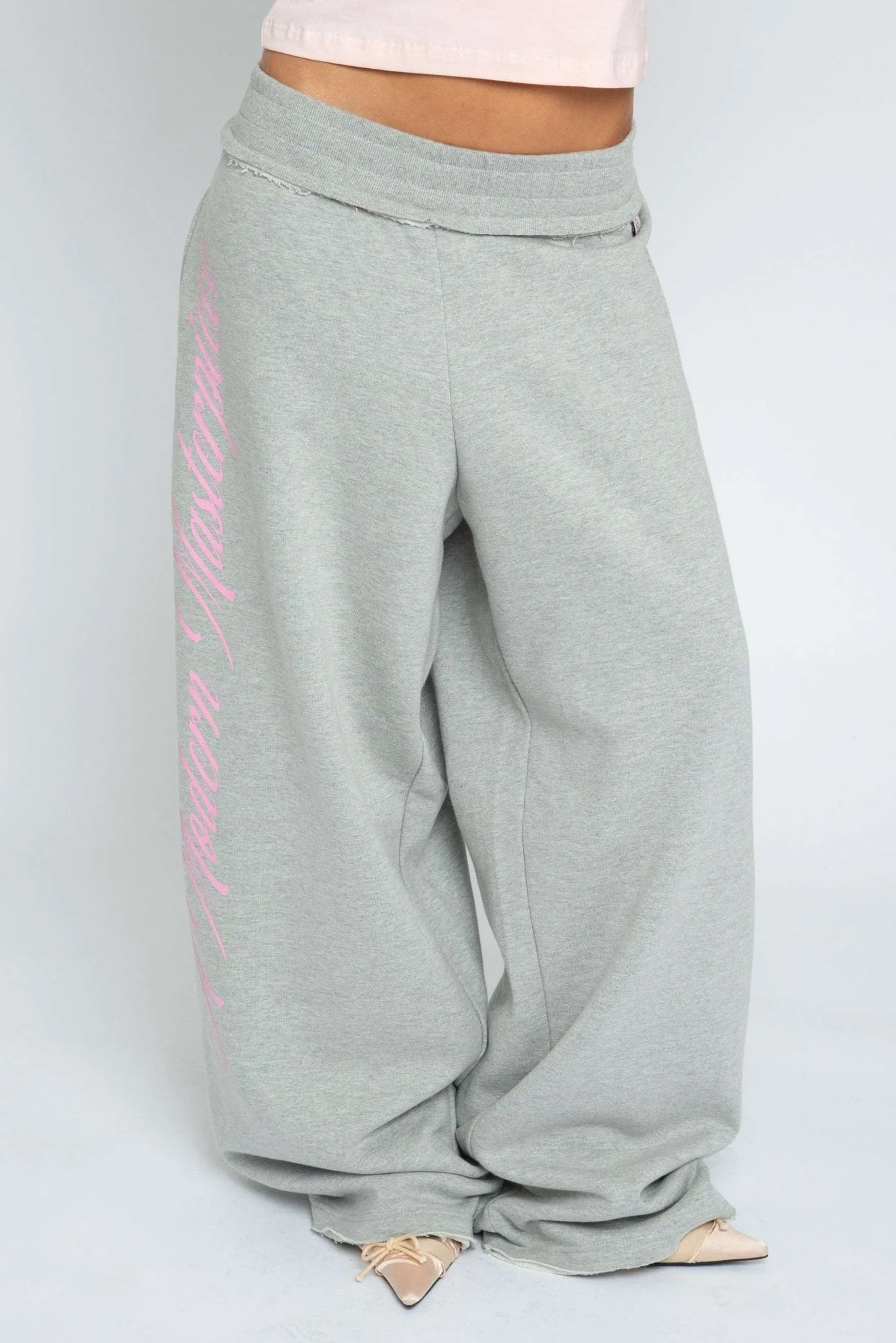 Daisy Street Masterpiece Grey Jogger Pants - Image 2