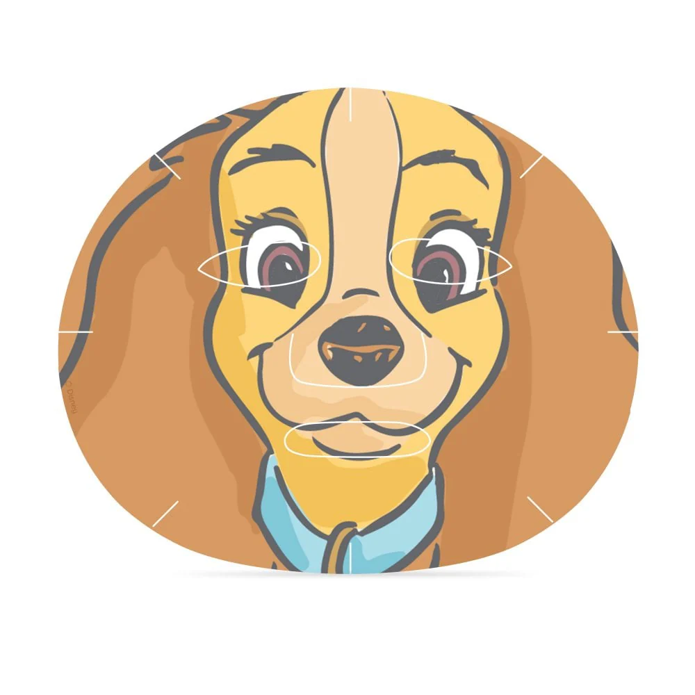 Disney Lady & The Tramp Cosmetic Sheet Mask Duo - Image 2