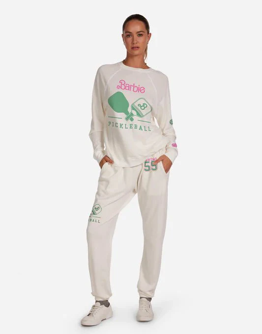 Lauren Moshi Anela Barbie Pickleball Sweater - Image 2