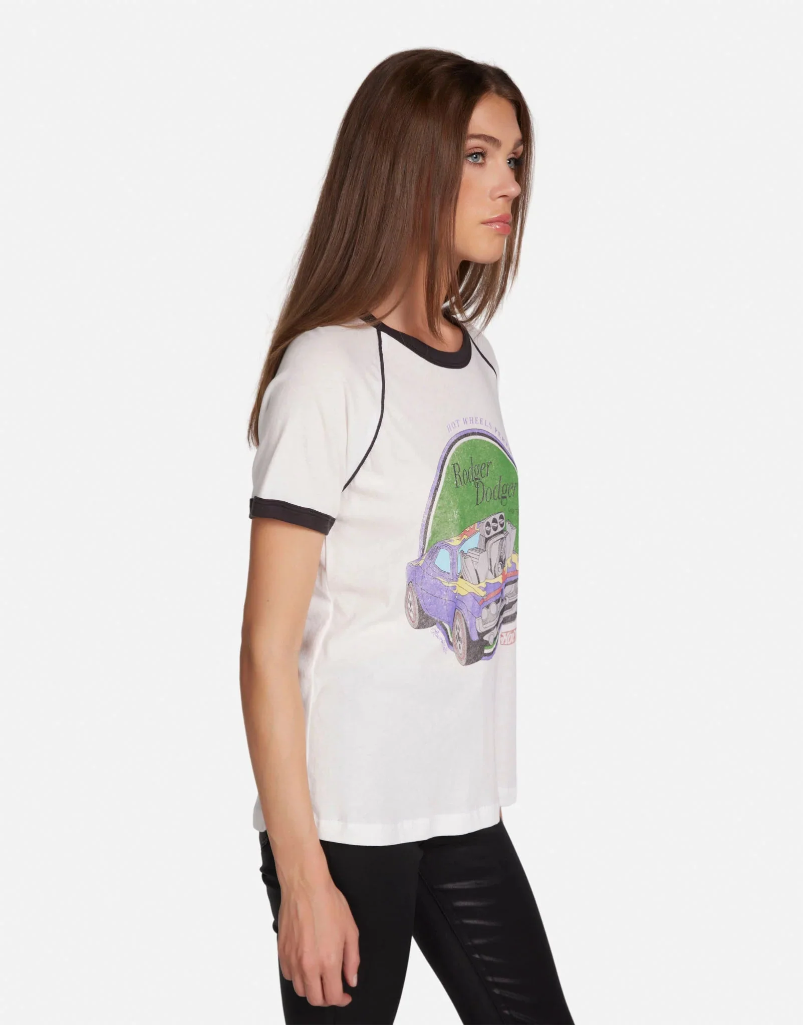 Lauren Moshi Brice Hot Wheels Roger Dodger T-Shirt - Image 3