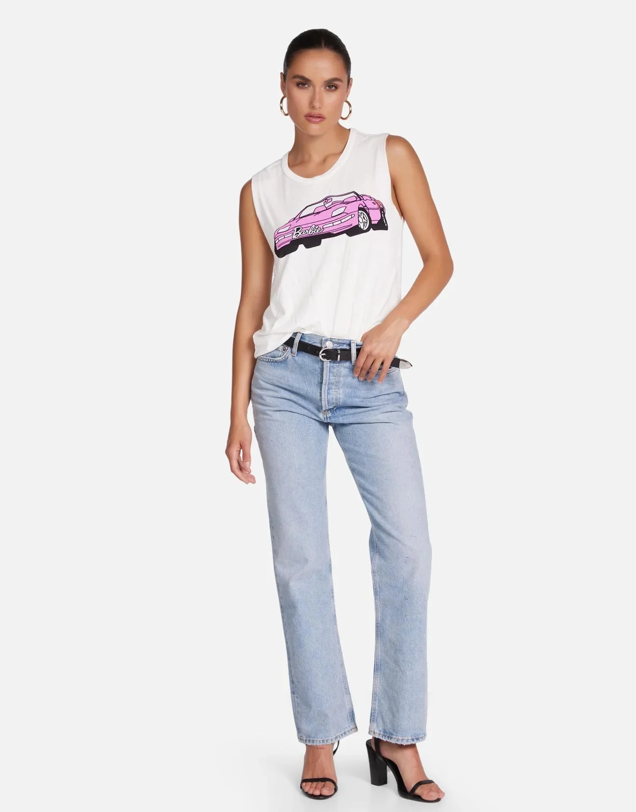 Lauren Moshi Kel X Barbie Convertible Tank Top - Image 3