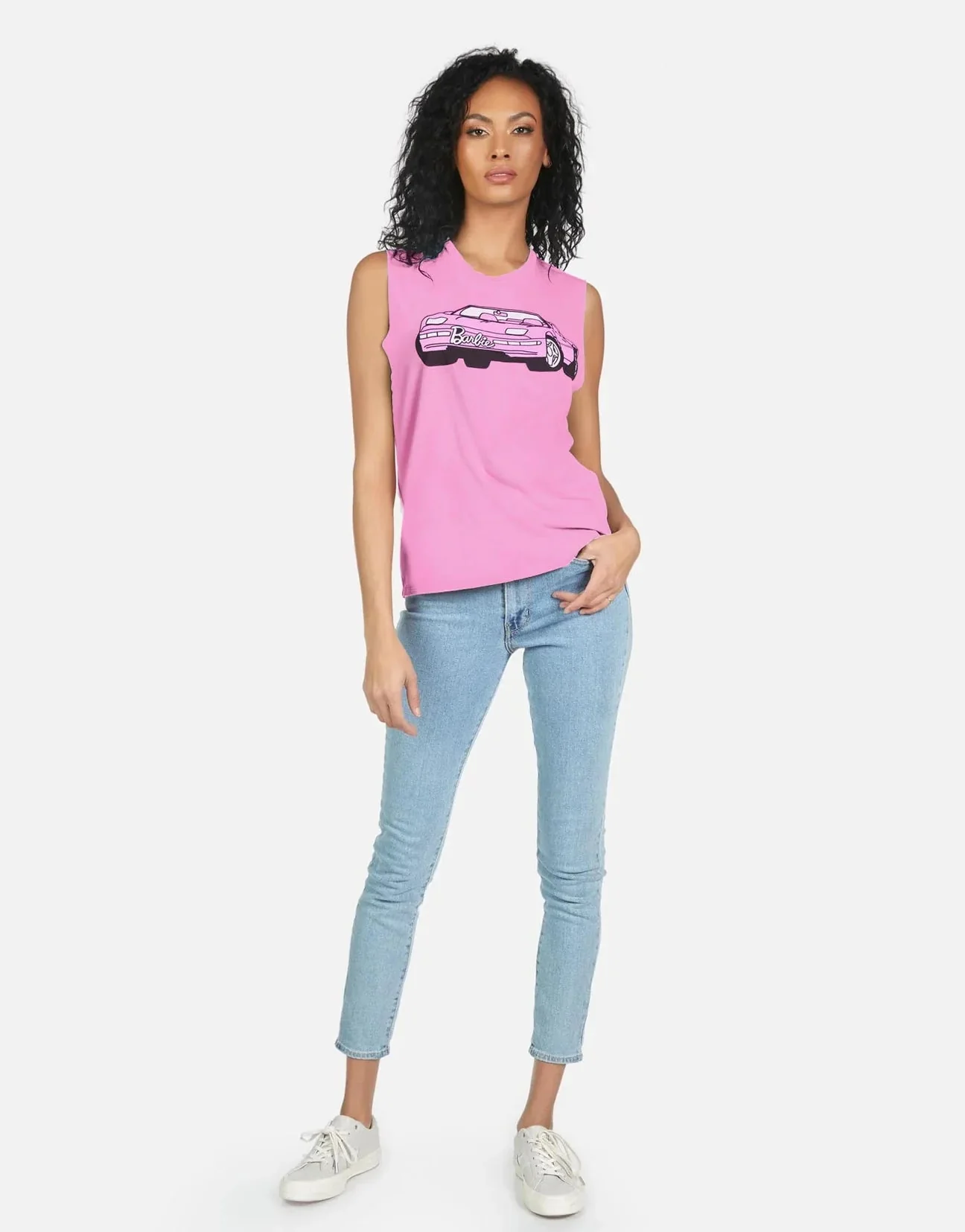 Lauren Moshi Kel X Barbie Convertible Tank Top - Image 9