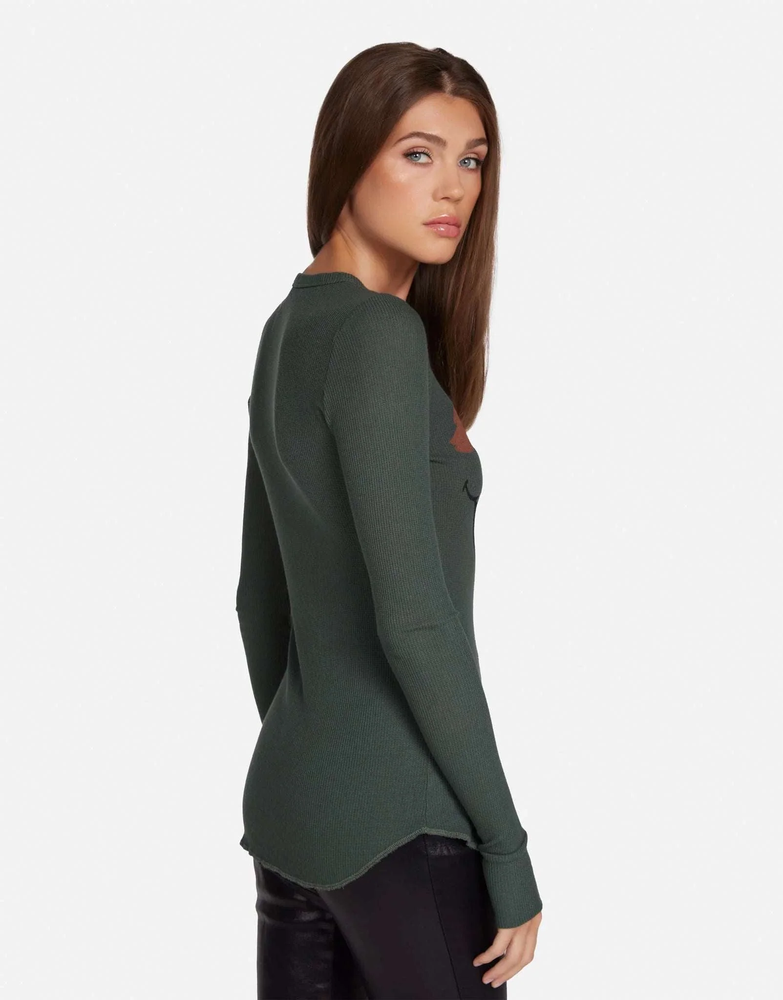 Lauren Moshi McKinley Oscar The Grouch Long Sleeved Tee - Image 3