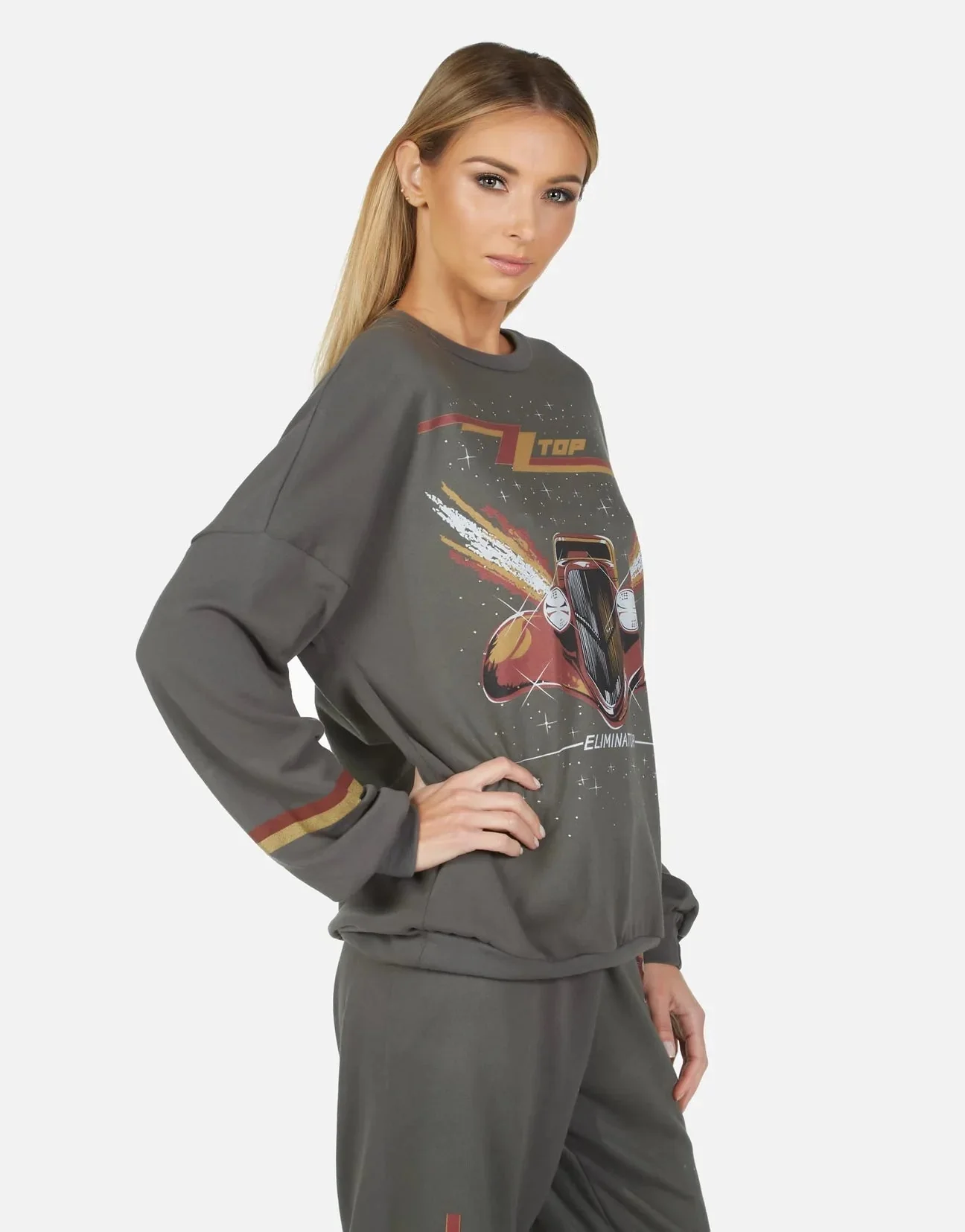 Lauren Moshi Sierra ZZ Top Eliminator Boyfriend Pullover - Image 3