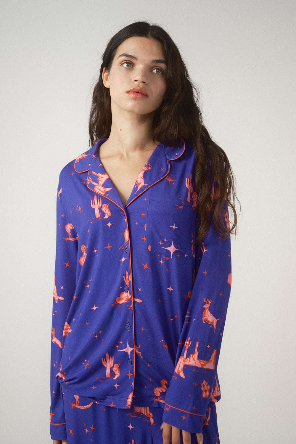 Pixie & Peach Rodeo Reindeer Pyjama Set - Image 2