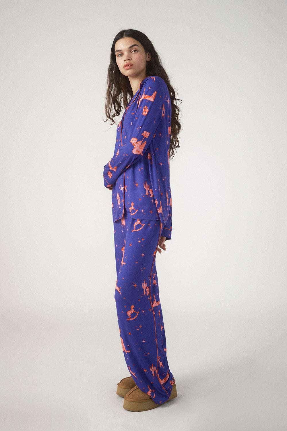 Pixie & Peach Rodeo Reindeer Pyjama Set - Image 4