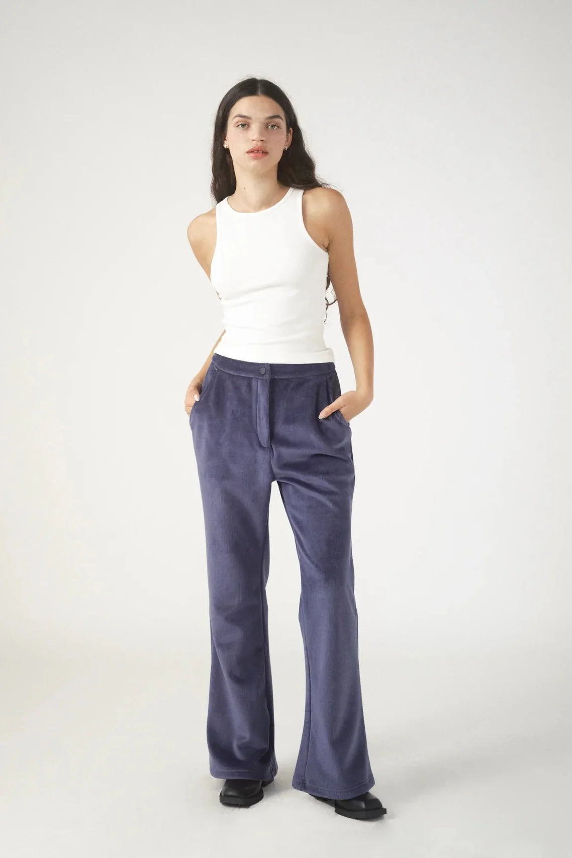 Pixie & Peach Shania Velour Trouser
