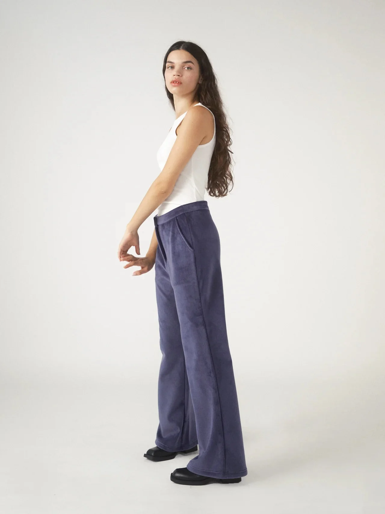 Pixie & Peach Shania Velour Trouser - Image 2