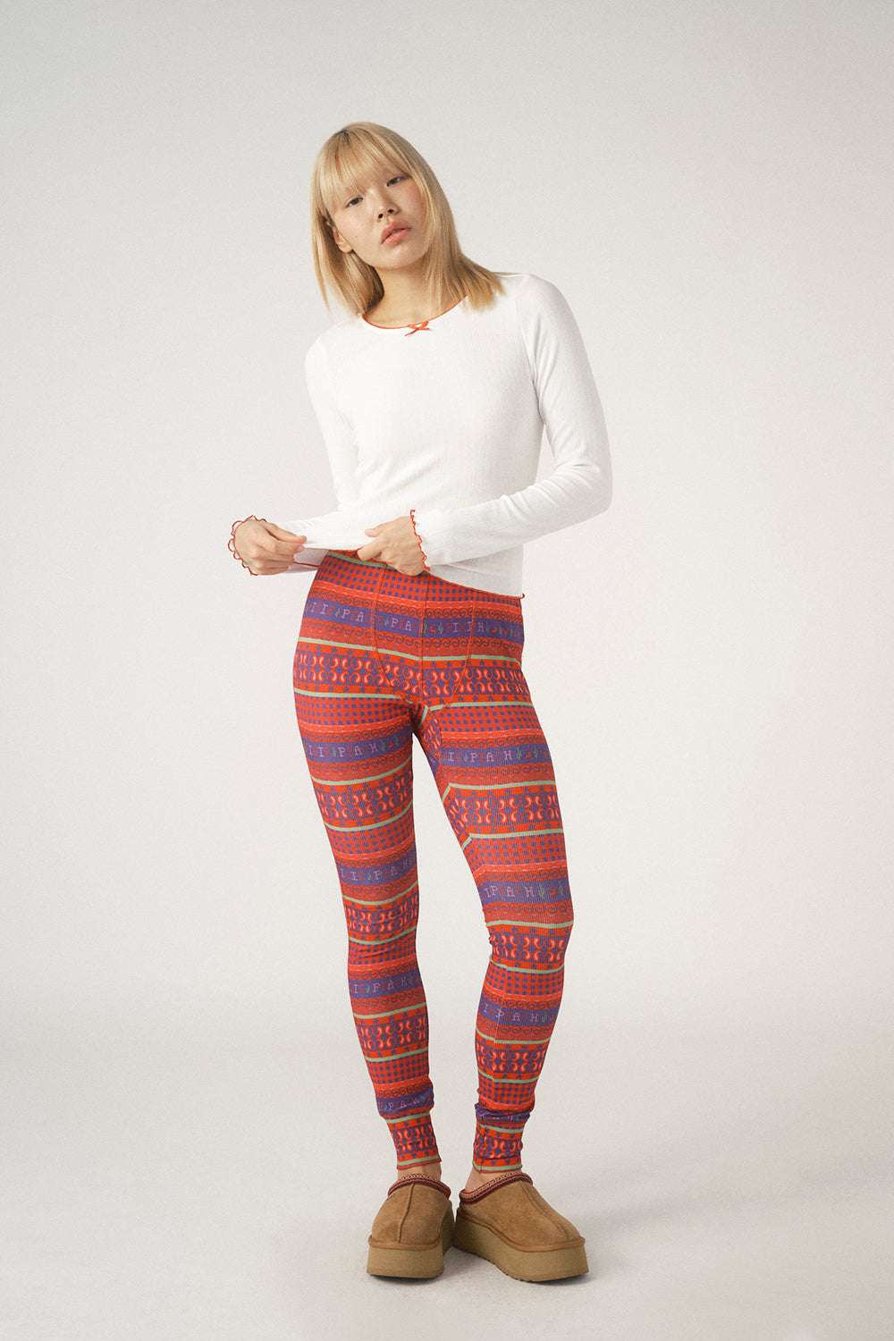 Pixie & Peach Western Fairisle Set