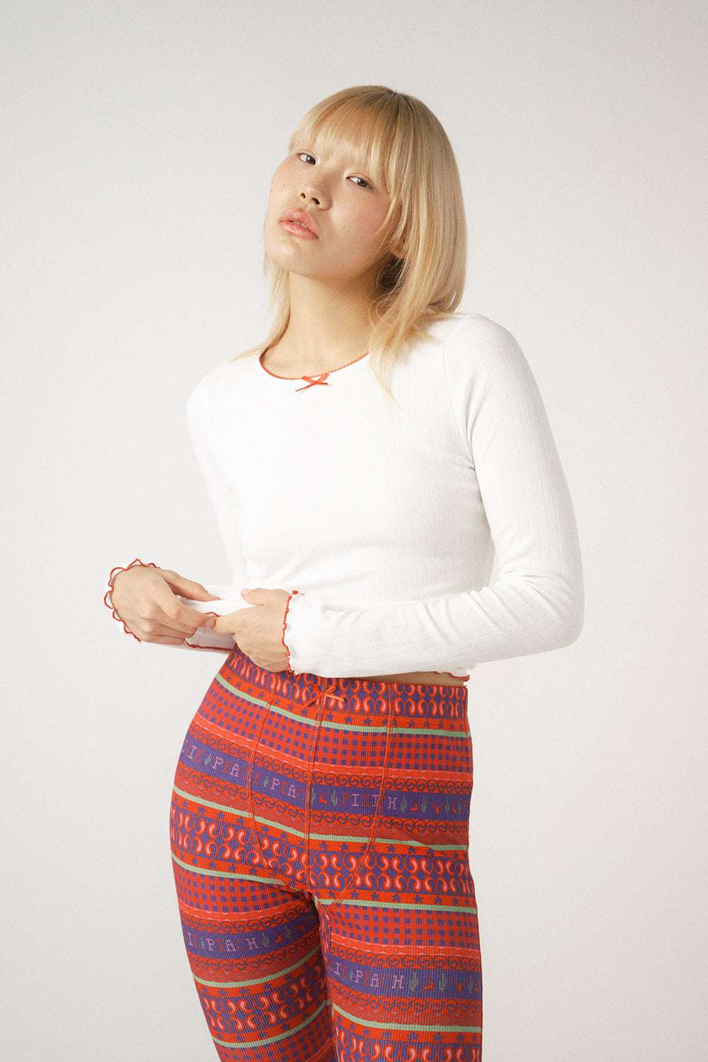 Pixie & Peach Western Fairisle Set - Image 3