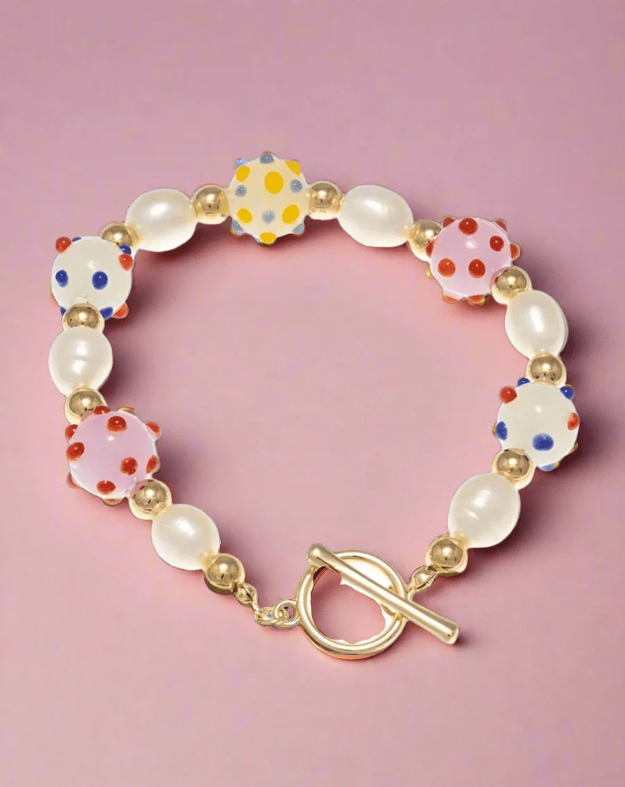 Sofia Richie x 8 Other Reasons Glass Bead Charm Bracelet - Image 3