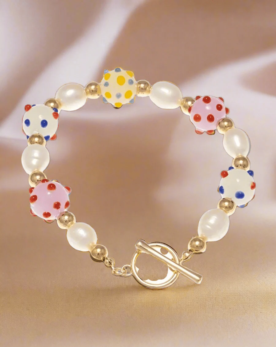 Sofia Richie x 8 Other Reasons Glass Bead Charm Bracelet - Image 4