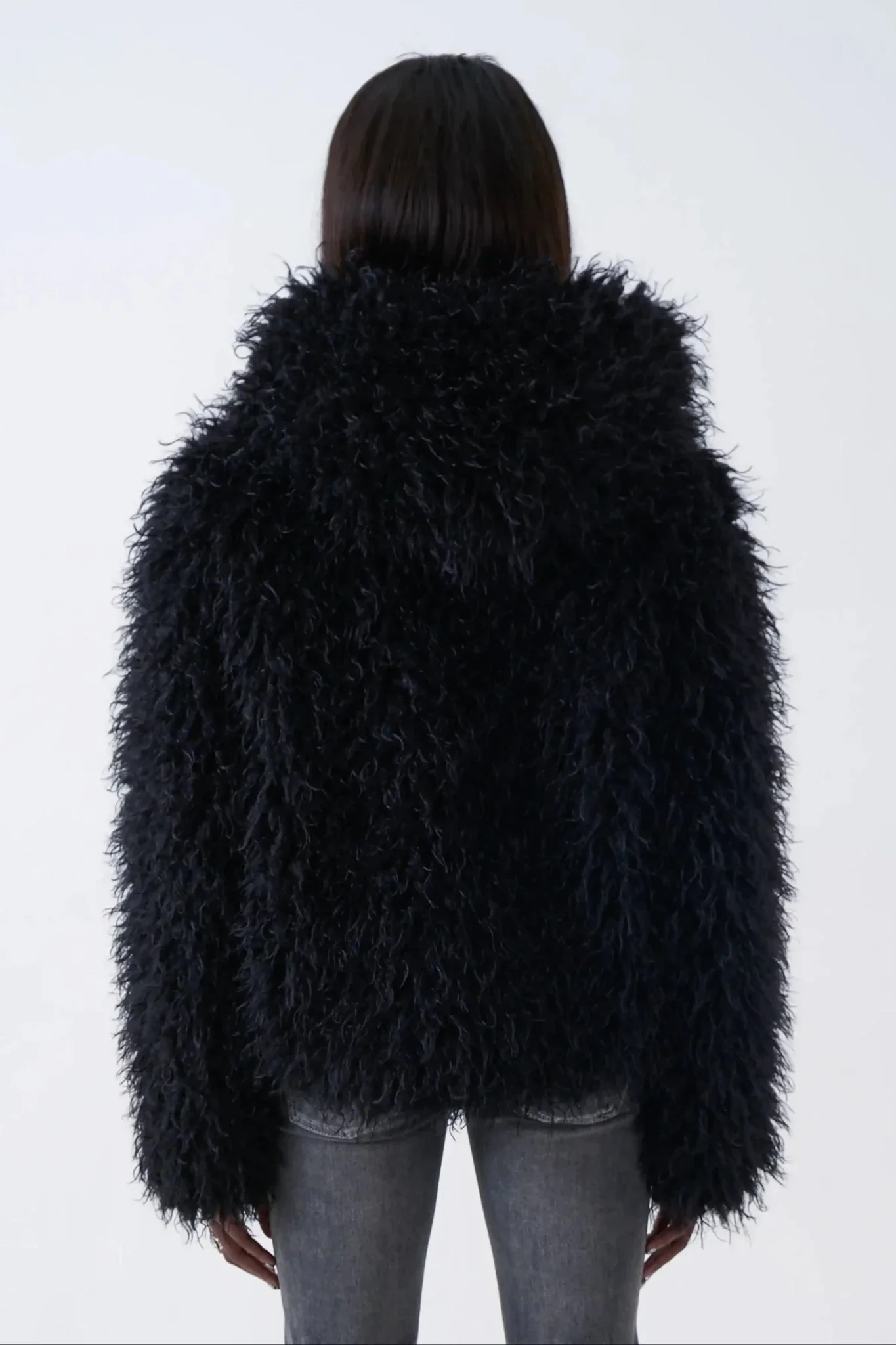 The Ragged Priest Julia Shaggy Faux Fur Coat - Image 5